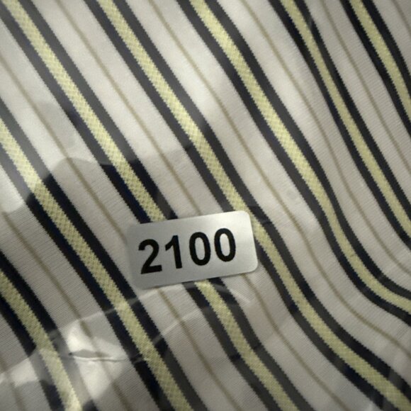 Footjoy Polo Shirt Mens Size L Striped Stretchy Polyester Golf FJ Tennis Beach - Picture 11 of 11